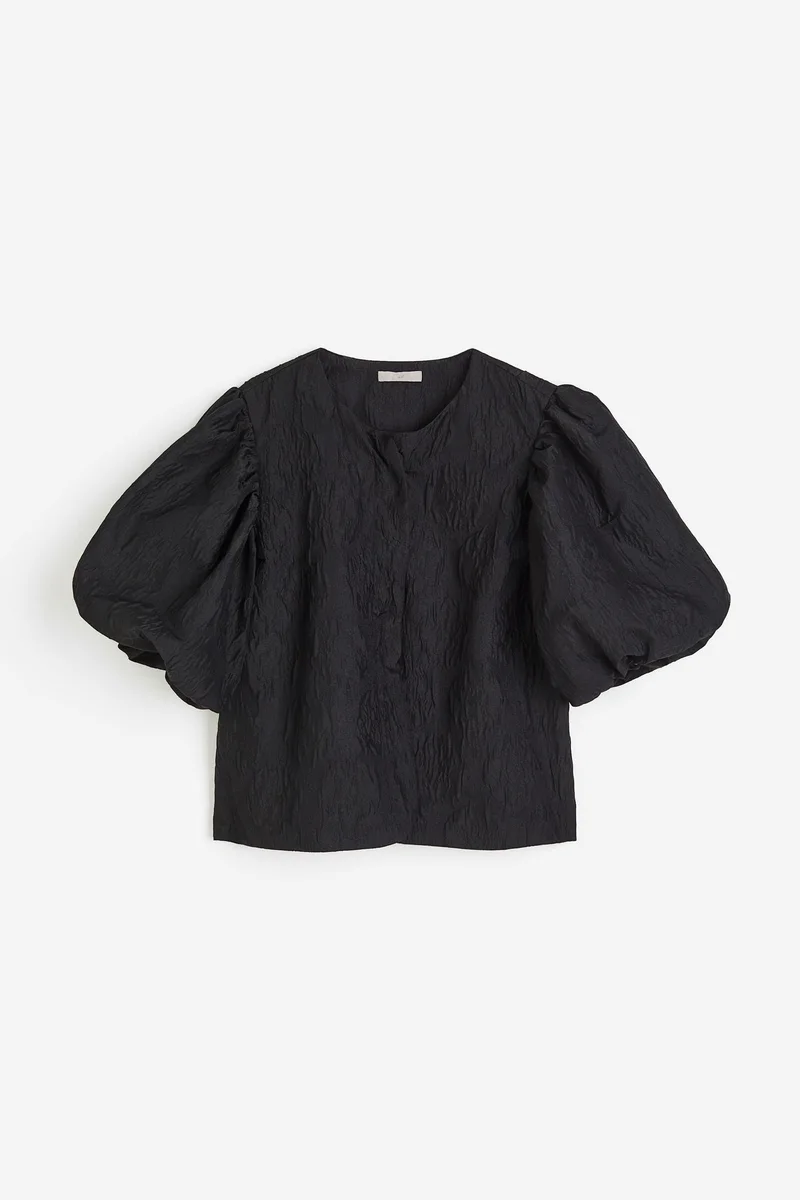 H&M Balloon Sleeve Top