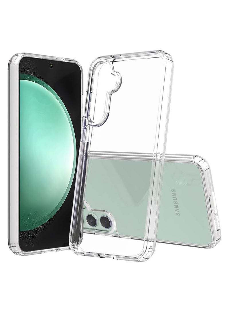 Samsung Galaxy S23 FE 5G Clear Case Soft Flexible TPU  Case Shockproof Transparent  Back Cover Compatible for Samsung Galaxy 23 FE 5G - Image 1