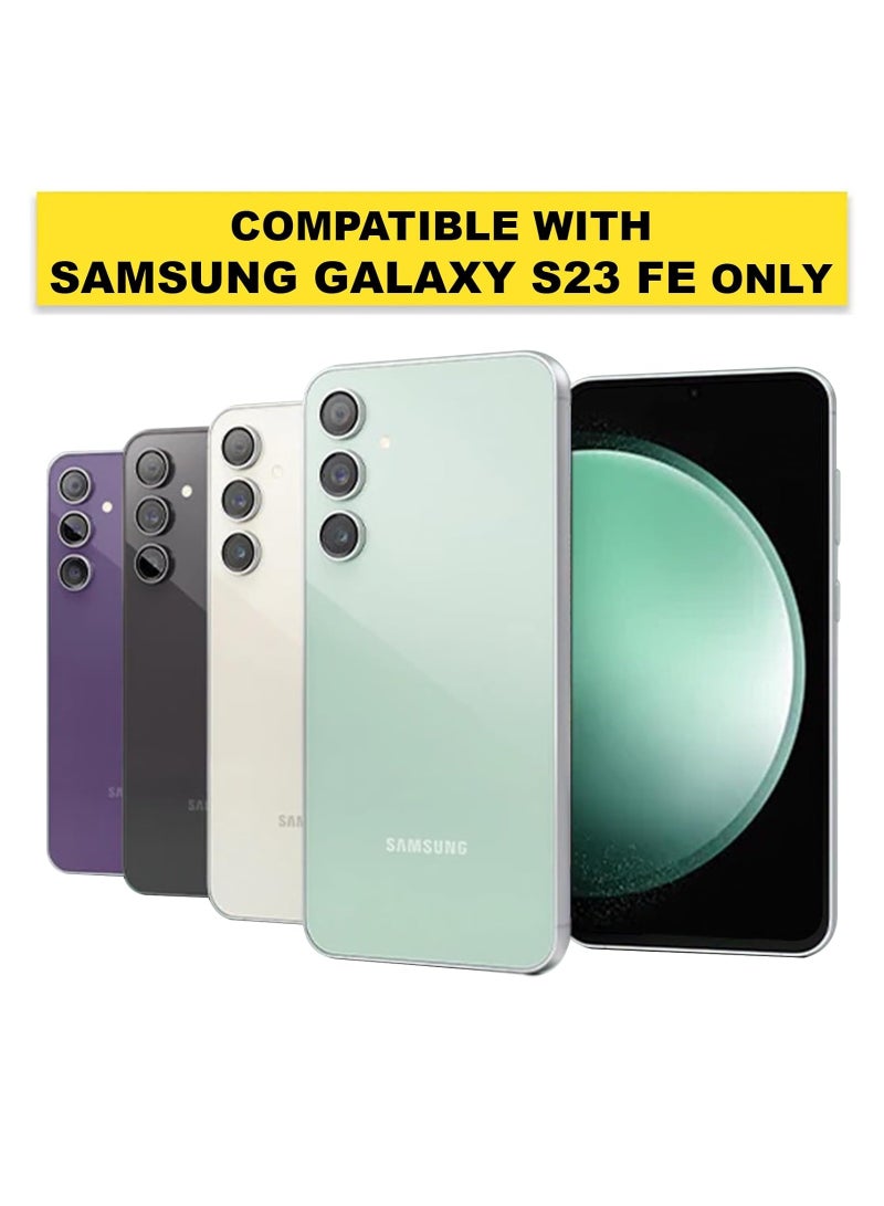 Samsung Galaxy S23 FE 5G Clear Case Soft Flexible TPU  Case Shockproof Transparent  Back Cover Compatible for Samsung Galaxy 23 FE 5G - Image 2