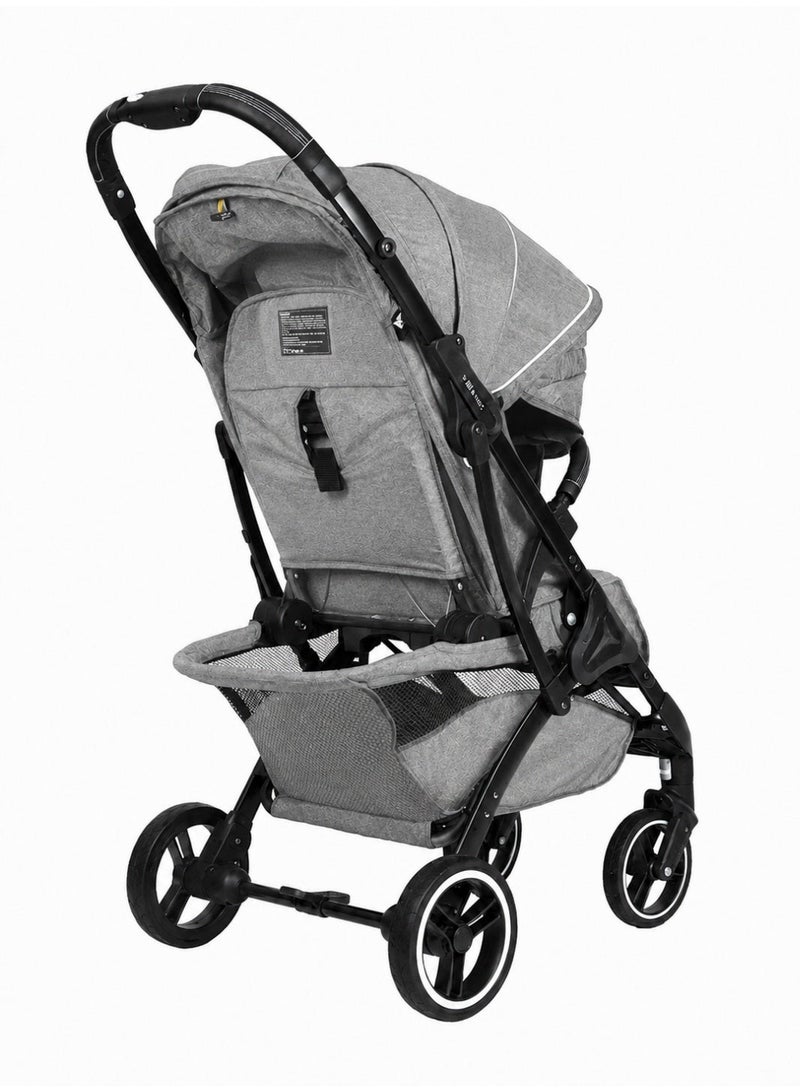 Dearest K3 Lightweight Baby Stroller with One-Hand Fold, Full Recline and 5-Point Safety Harness - Image 3