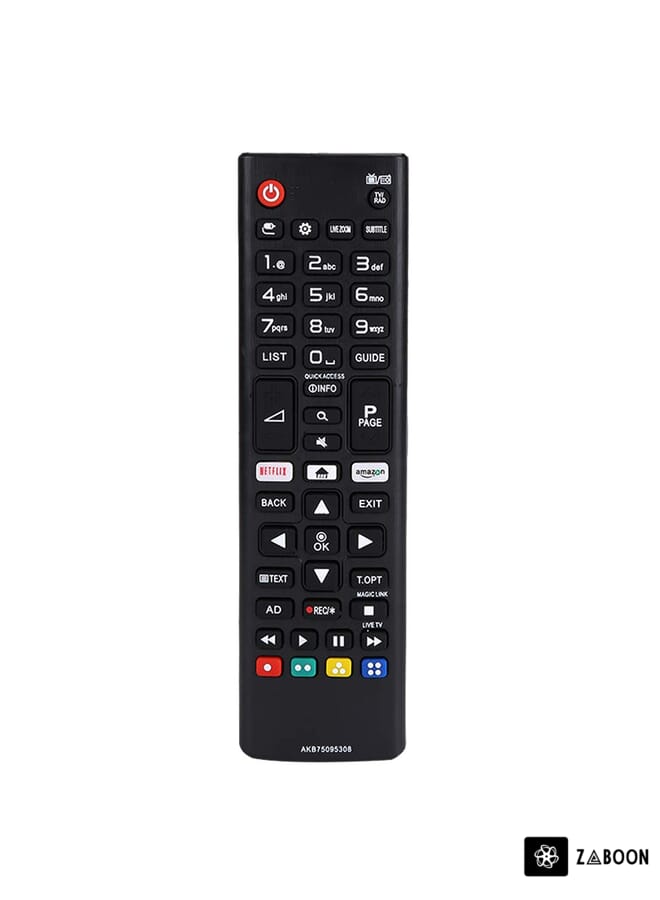 Universal Smart Replacement Remote Control AKB75095308 For LG TV LED LCD Black