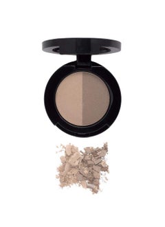 Mellow Cosmetics Brow Duo  Luminous Eyebrow Powder for Natural Looking Voluminous Brows  Eyebrow Filler for Brows  Vegan Brow Definer  Taupe