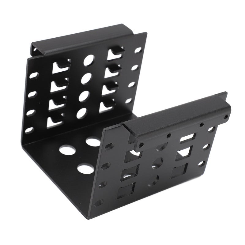 HDD Mounting Rack: Premium Aluminum Alloy Bracket With Coated Finish - Hollow Design For Heat Dissipation 2.5 To 3.5 HDD For Desktop PC Space Expansion & Easy Installation - Image 2