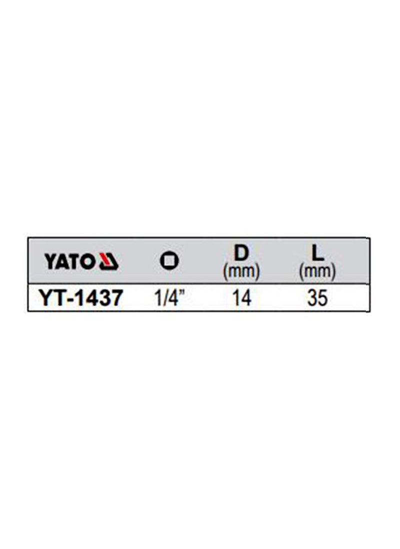 Yato Yato YT1437 Universal Joint 14inch Universal Joint Coupling Wrench Joint Socket Universal Joint SetUniversal Joint Repair Kit Industrial Tools Chromium  - Image 4