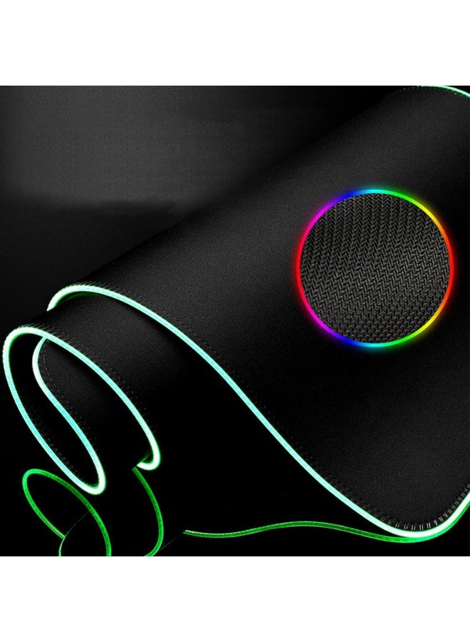 أريزون لوحة ماوس الألعاب المضيئة Arizona A31 – لوحة ماوس كبيرة الحجم بإضاءة RGB LED، تعمل بمنفذ USB، تحكم باللمس، قاعدة مطاطية مانعة للانزلاق - Image 3