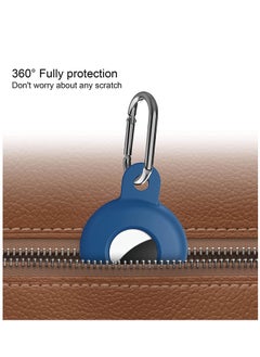 KASTWAVE Case Fit for AirTags, Anti-Scratch Protective Skin Cover with Keychain, Safety Fit for Air Tags Tracking Locator Anti-Lost Tracker Finder Protector (4Pcs)  - Image 5