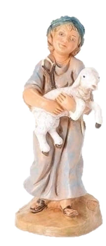 Fontanini by Roman Inc., Silas, 5" Shepherd Collection, Nativity Figure and Accessories, Hand Sculpted and Painted - Image 2