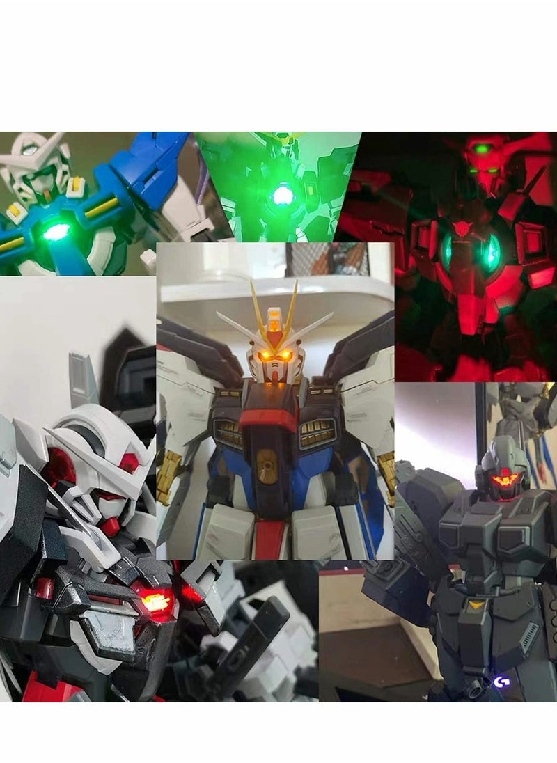 Excefore - LED Units for Gundam Models Kits, 5 Pcs MG LED Unit Set for Gundam 00 MG GN-X, Light Up Certain for Gundam Models Hobby, Gift for Kids - Image 1
