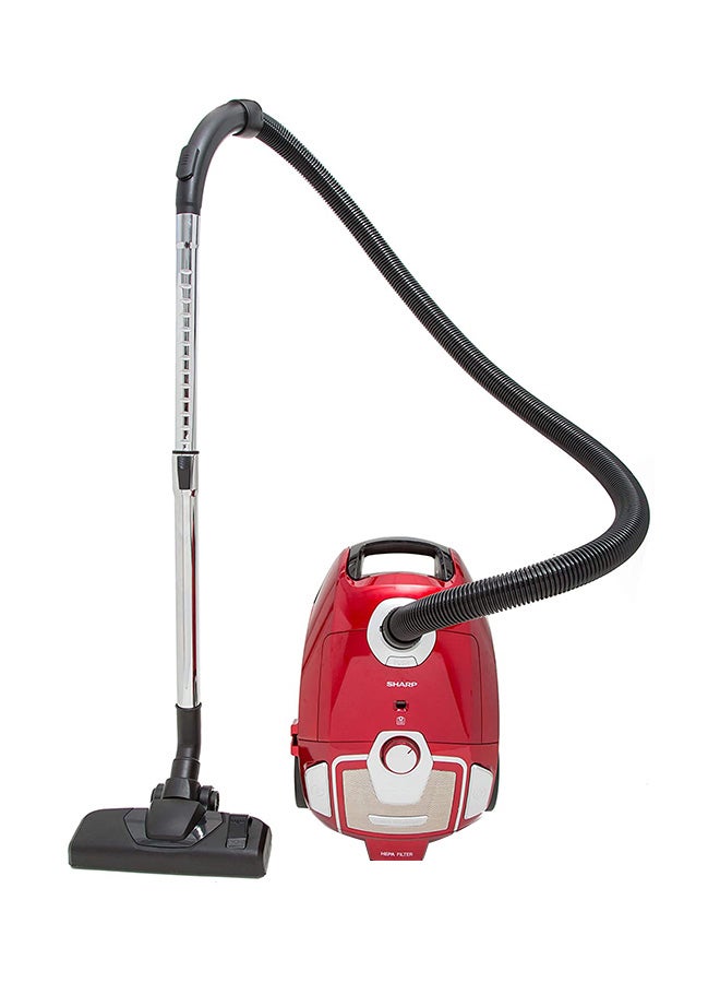شارب مكنسة كهربائية بعلبة تخزين بسعة 3.5 لترات وقدرة 1800 وات 3.5 L 1800 W EC-BG1805A-RZ أحمر - Image 1