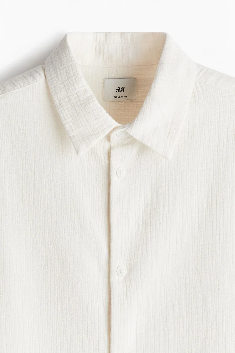 اتش اند ام قميص بقصّة عادية