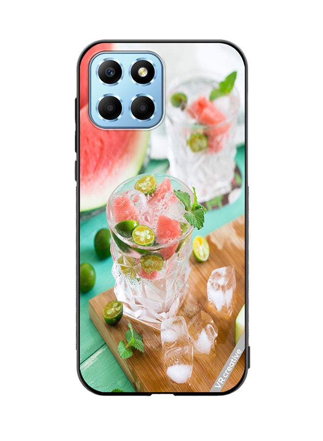 VR CREATIVE Protective Case Cover For Honor X8 5G Chilling Melon Design Multicolour - Image 1