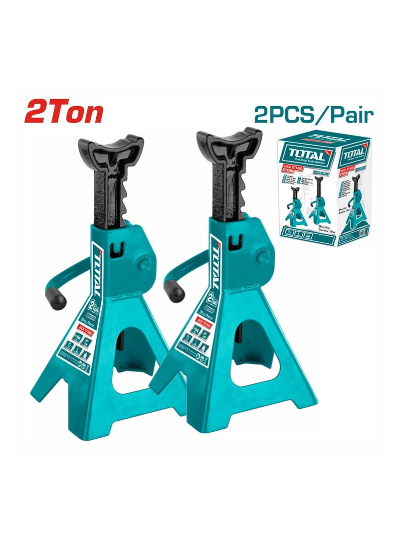 TOTAL Jack Stand 2Ton 2Pcs THJS0201 - Image 2