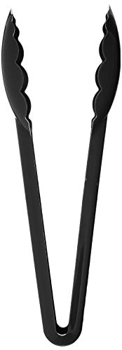 Mercer Culinary Hell's Tools Hi-Heat Utility Tongs, 9.5 Inch, Black - Image 2