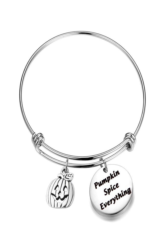 WUSUANED Autumn Bracelet Pumpkin Spice Everything Fall Jewelry Hostess Wife Gift (pumpkin spice everything) - Image 1