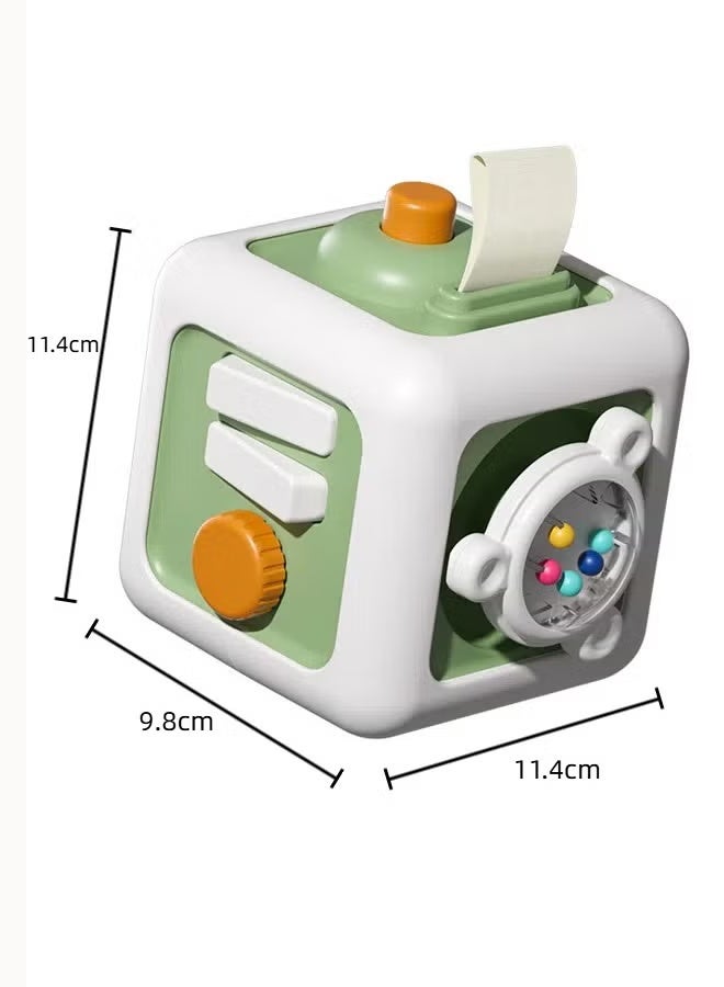 Children's Rubik's Cube Busy Ball Toy Rubik's Cube Busy Ball Montessori Early Education Baby Intelligence Training Hexahedron Busy Box ﻿Suitable for infants aged 6-24 months - Image 2
