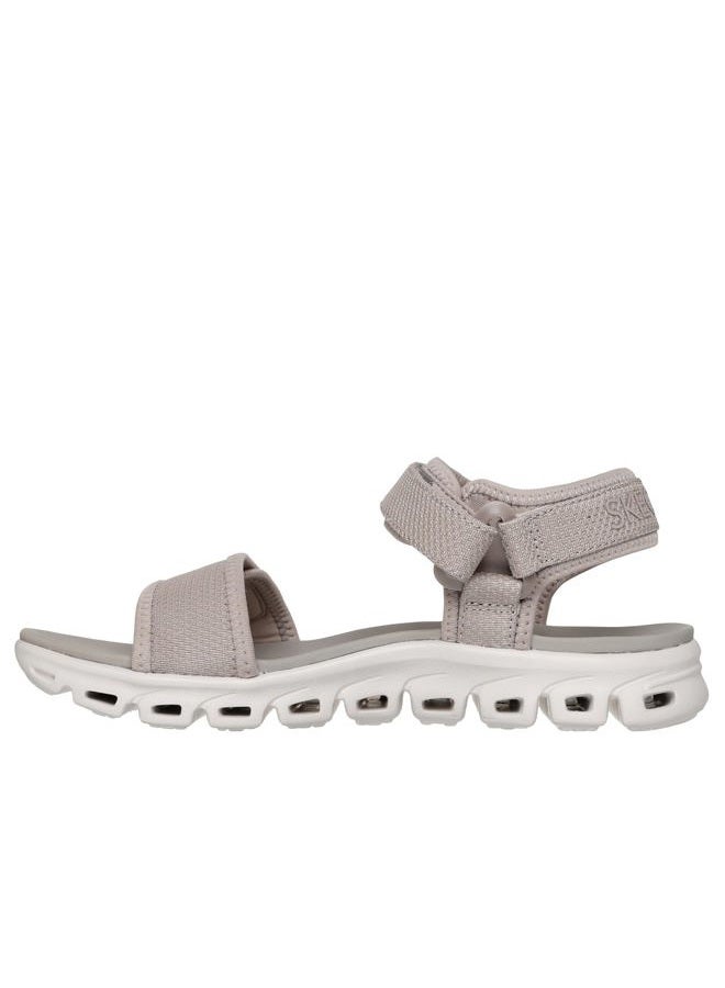 SKECHERS صندل رياضي للنساء Glide-Step-New Flow، رمادي، 38 EU - Image 2