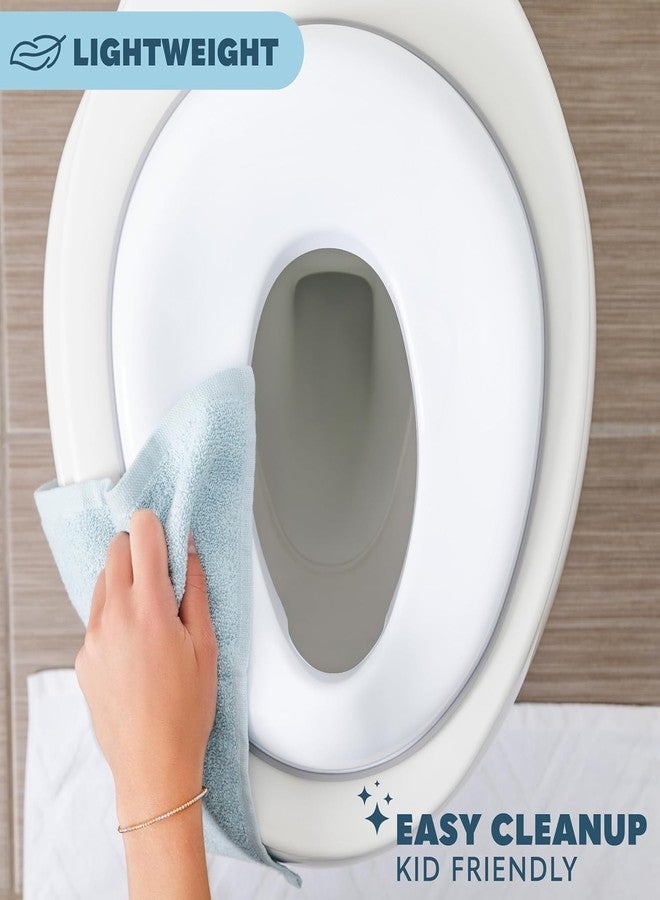 COOFANDY Baby Toilet Seat for Boys and Girls | Non-Slip Potty Training Seat Fits Round & Oval Toilets with Splash Guard| Easy to Clean & Travel-Friendly| comfortable Lightweight Toilet Seat for Kids - Image 3