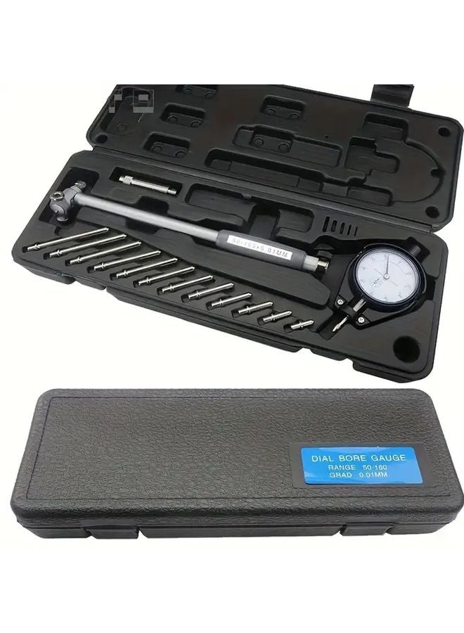 Dial Gauge Micrometer 50 160mm Rotating Handle Extension Bar Steel Industrial Precision - Image 5