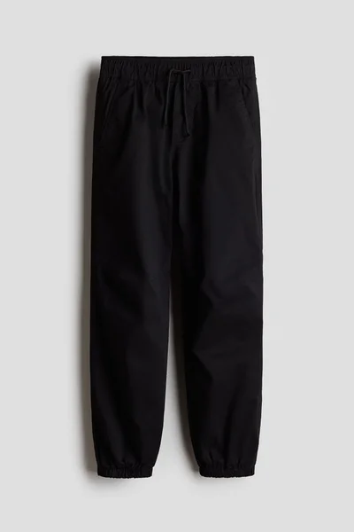 H&M Lined Twill Joggers