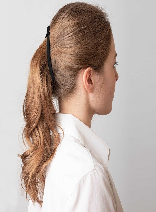 Hapdoo 4PCS Small Banana Clips Hair, Mini Matte Banana Hair Clips for Women Girls, Cute Strong Hold Ponytail Bun Holder, Hair Jaw Clips Barrettes Styling Accessories for Thin Hair - Image 4