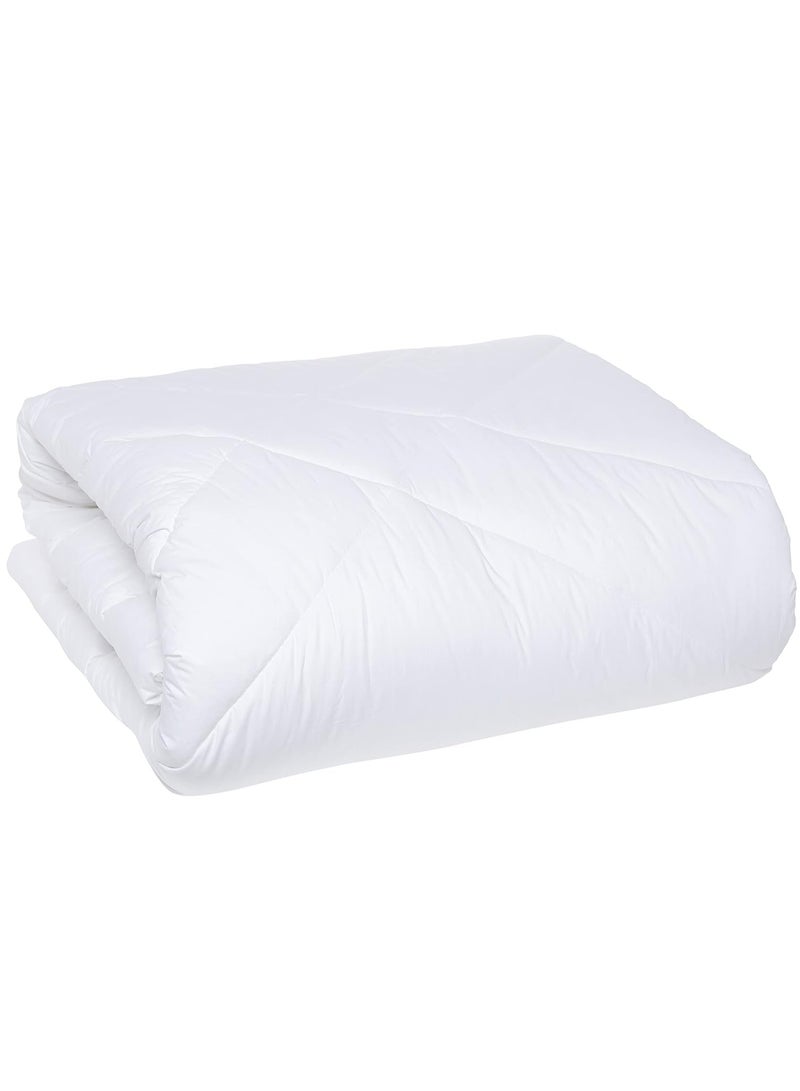 Hotel Linen كلوب دياركو ريجنسي كلوب لحاف قطن مقاوم للريش مزدوج 225 × 235 سم أبيض - Image 1