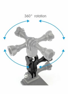 Y&D Metal Adapter Bracket for GoPro Hero, Universal Adjustable Arm Aluminum Alloy Magic Hand, Swivel with Wrench  - Image 4