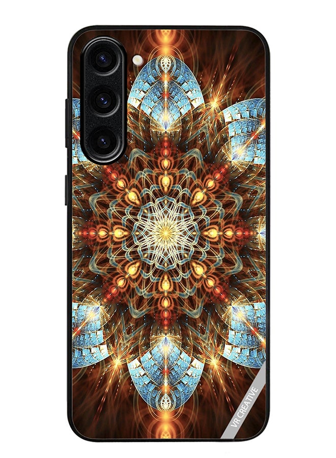 VR CREATIVE Protective Case Cover For Samsung Galaxy S24 Plus Mandala Design Multicolour - Image 1