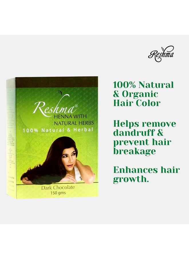 Reshma Beauty - Classic Henna Hair Color 100% Natural For Soft Shiny Hair Henna Hair Color Gray Coverage Ayurveda Hair Products (Toffee Pack Of 12) - Image 1