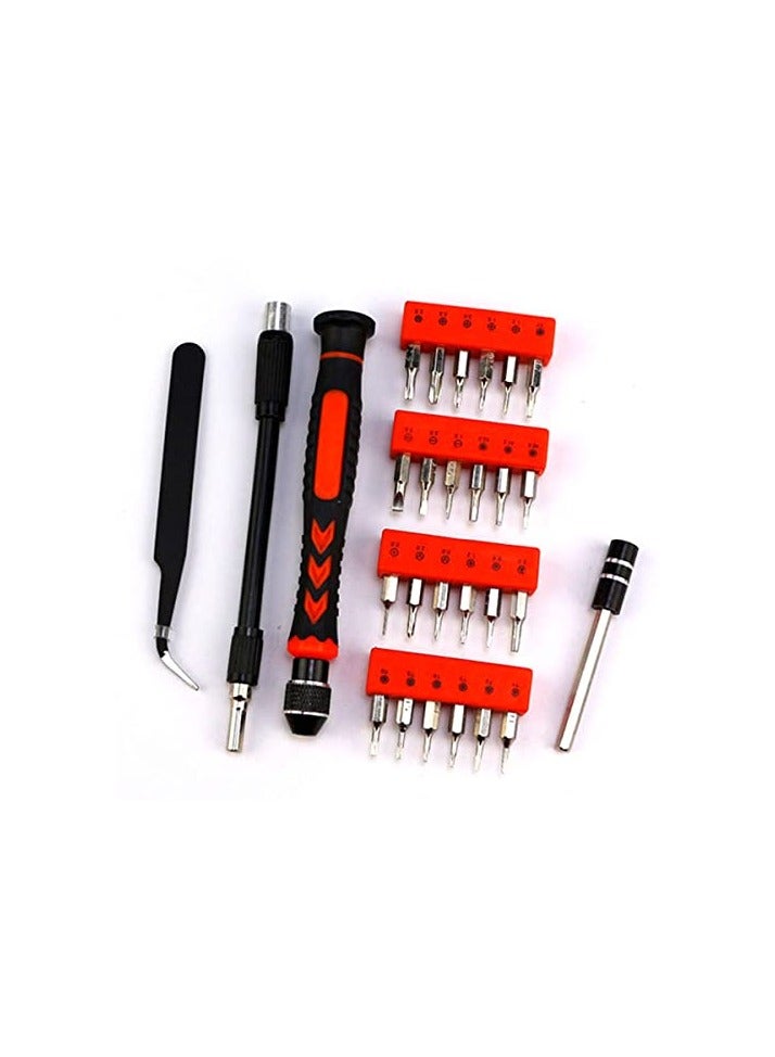 28 في 1 طقم مفك براغي دقيق أدوات الهاتف المحمول إصلاح الأجهزة المنزلية لجميع الوظائف الصغيرة الدقيقة صلابة عالية