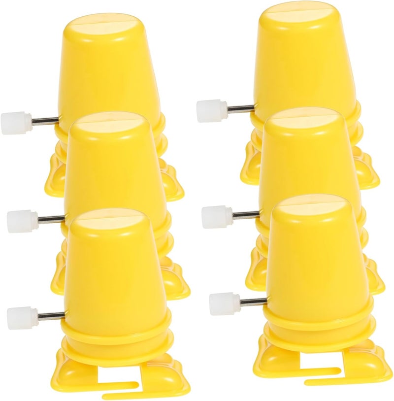Unomor 6pcs Clockwork Walking Animal Mechanism Compact Movement for Diy Robot Toys Replacement Fittings for Craft Projects and Fun Activities - Image 1