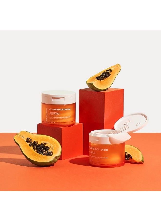 Eunyul Vita Balance Wonder Softening Peeling Pad 70 Pads / 6.42 Fl. Oz. Pha Lha Cica Korean Skincare  - Image 3