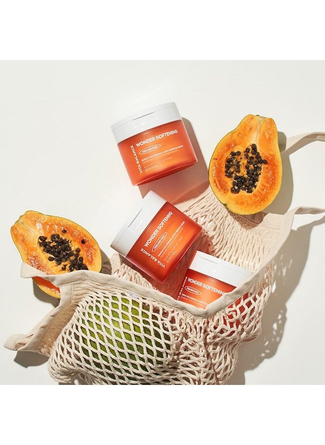 Eunyul Vita Balance Wonder Softening Peeling Pad 70 Pads / 6.42 Fl. Oz. Pha Lha Cica Korean Skincare  - Image 2