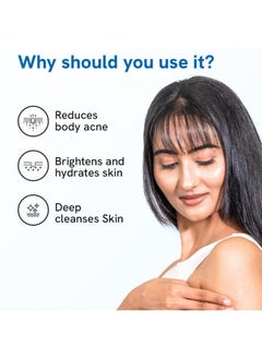 Be Bodywise Be Bodywise 5% Niacinamide Body Wash & 1% Salicylic Acid Body Wash | With Aloe Vera & Chamomile Extract | For Glowing, Radiant & Even-Toned Skin | 500 ml  - Image 3