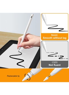 Theodor Theodor Stylus Pen for Touch Screens with Rechargeable Universal Active Stylus Pen Compatible with iOS/Android/Tablet/Phones/iPad pro/Mini/Air/ Microsoft Surface Digital Pencil for Writing and Drawing  - Image 5
