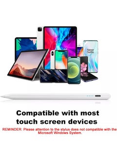 Theodor Theodor Stylus Pen for Touch Screens with Rechargeable Universal Active Stylus Pen Compatible with iOS/Android/Tablet/Phones/iPad pro/Mini/Air/ Microsoft Surface Digital Pencil for Writing and Drawing  - Image 3