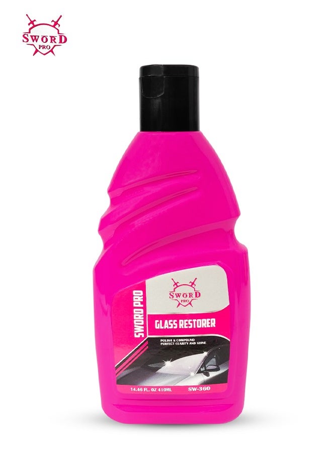 Sword Pro - SWORD PRO Perfect Clarity Glass Polishing Compound Car Glass Restorer Polish 410ml SW-360 - Image 1