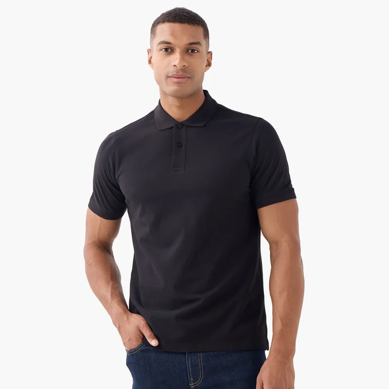Splash FAV Regular Fit Polo T-shirt with Short Sleeves