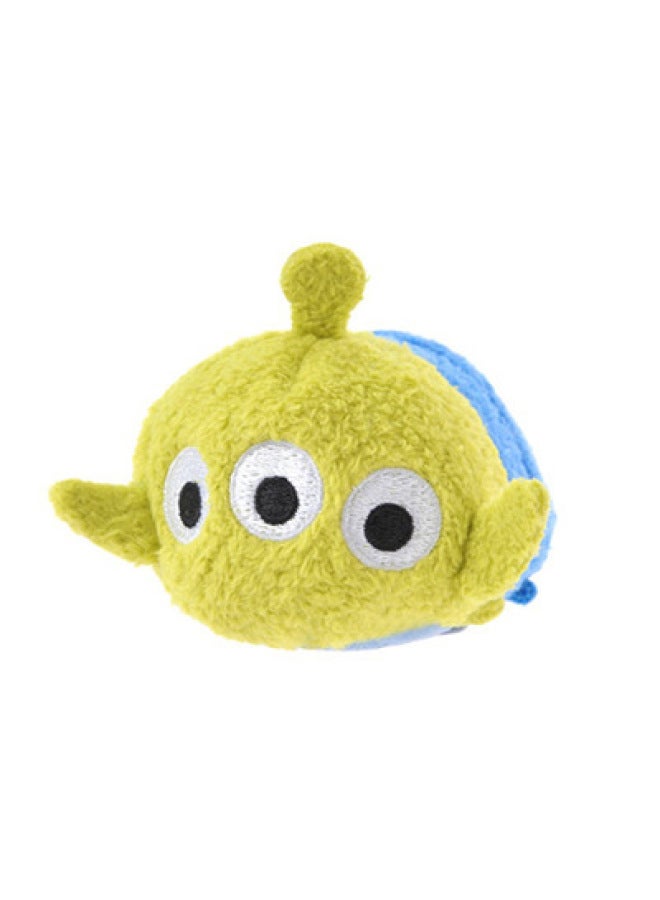 Cartoon Anime Tsum Mouse Refueling Duck Strawberry Pine Squirrel Screen Wipe Pendant Stacked Music Doll Plush Toy-Color:Three-eyed Boy-Height:9*5*6cm - Image 1