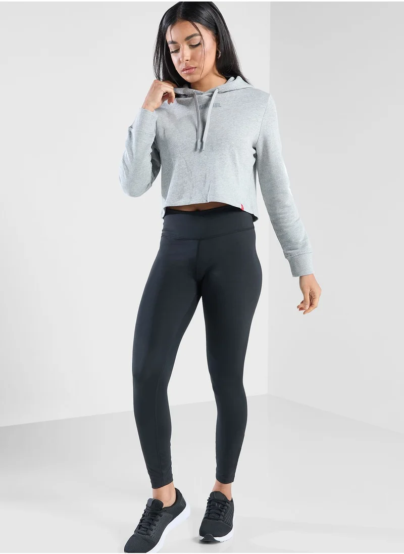 Hummel Logo Legacy Cropped Hoodie