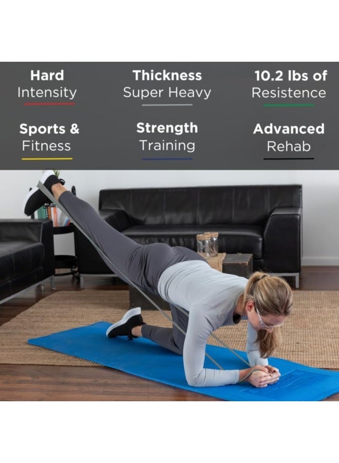 TheraBand Silver Exercise Band (6-Yard Dispenser Box) – Super Heavy Resistance for Strength Training, Pilates, & Physical Therapy Rehab - Image 2