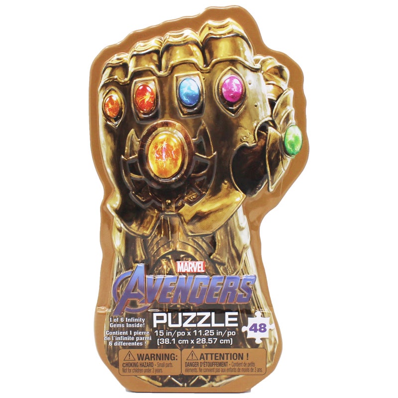 Spin Master Games Marvels Avengers Infinity War Gauntlet Tin with Surprise Puzzle and Infinity Gem - Image 2