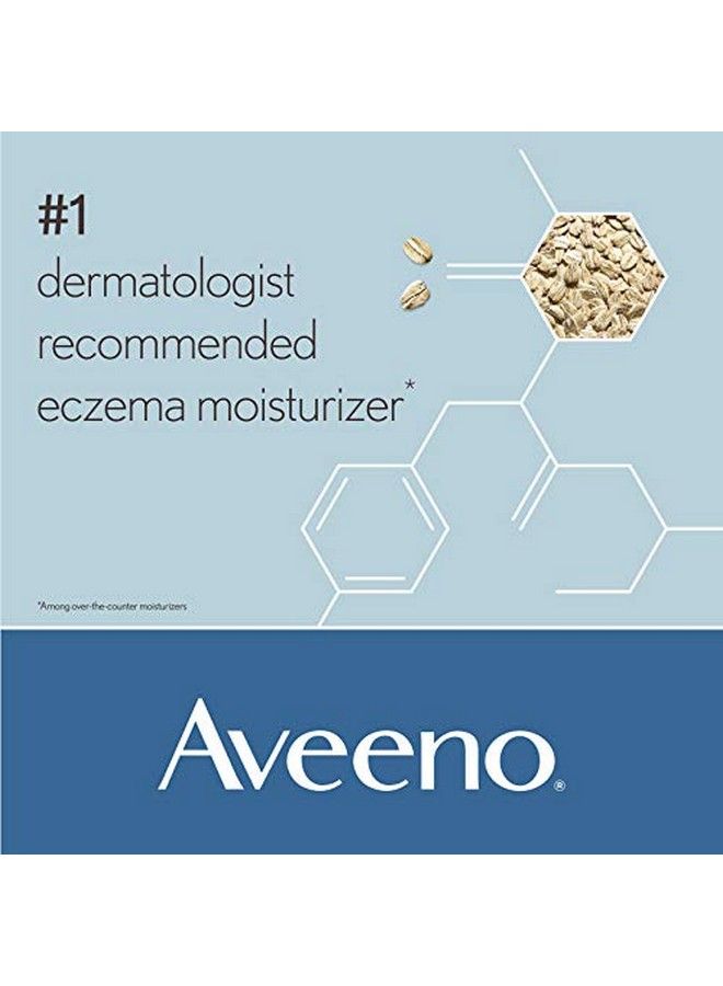 Aveeno Eczema Therapy Daily Moisturizing Cream For Sensitive Skin Soothing Lotion With Colloidal Oatmeal For Dry Itchy And Irritated Skin Steroidfree And Fragrancefree 7.3 Oz - Image 4