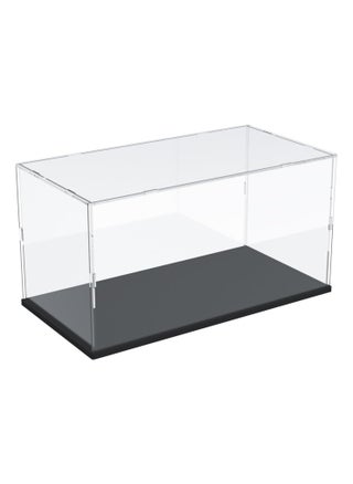 Acrylic Display Case with Black Base, Display Boxes for Collectibles Dustproof Protection Showcase (40x20x20 cm / 15.7x7.9x7.9 inch, Black) - pzsku/ZF956A375A4F8122396A9Z/45/_/1722606475/466b821e-a2e6-47db-b00f-546d8286b557