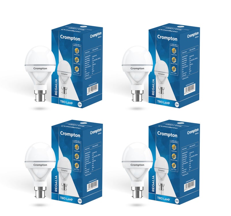 Crompton Trio Lamp with Indirect Lightning Mode Pack of 4 - Image 1