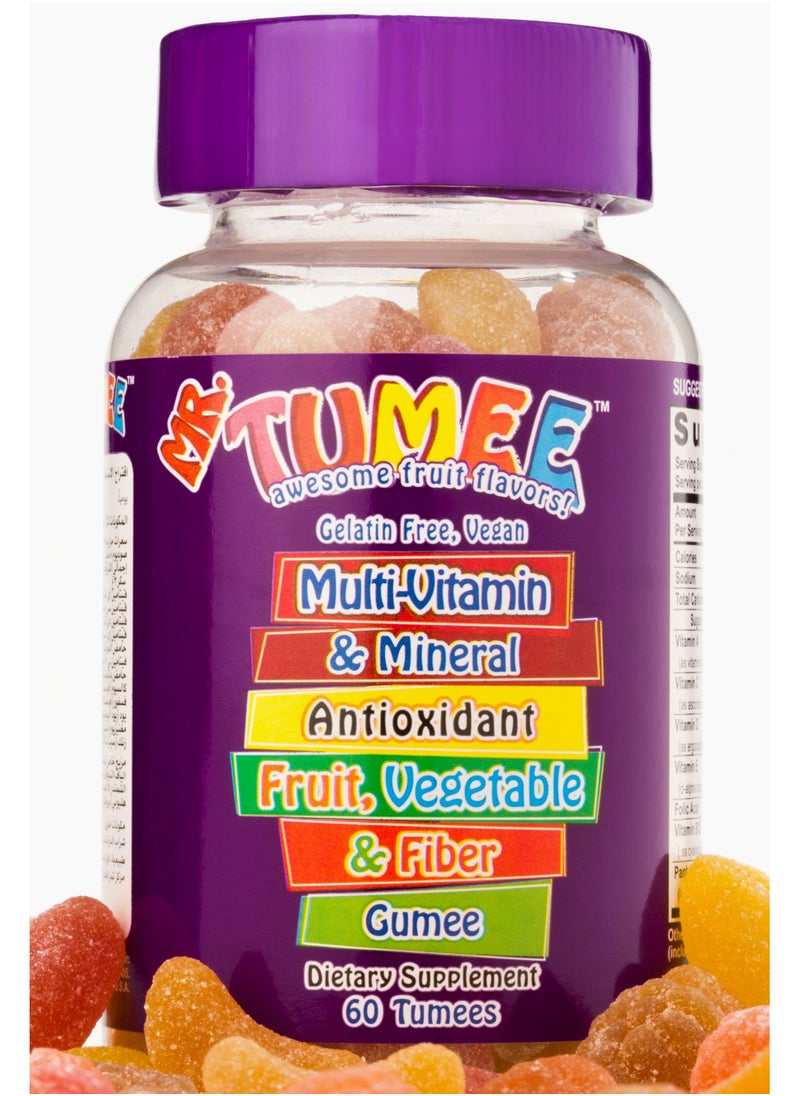 MR.TUMEE - Multivitamin, Mineral and Fiber Gummy - Image 1