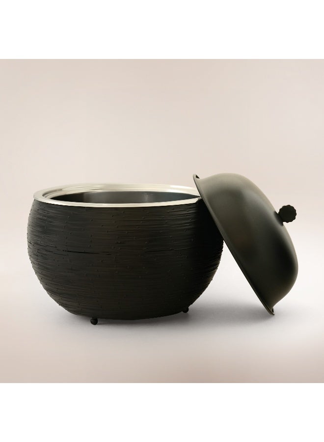 La Mesa Stainless Steel Food Warmer 5L With Black Lid - Image 2