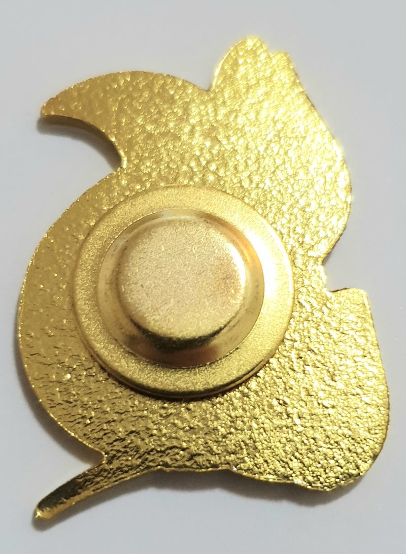 الزعابية بروش على شكل شعار اليوم الوطني لدولة الإمارات العربية المتحدة باللغة العربية - Image 4