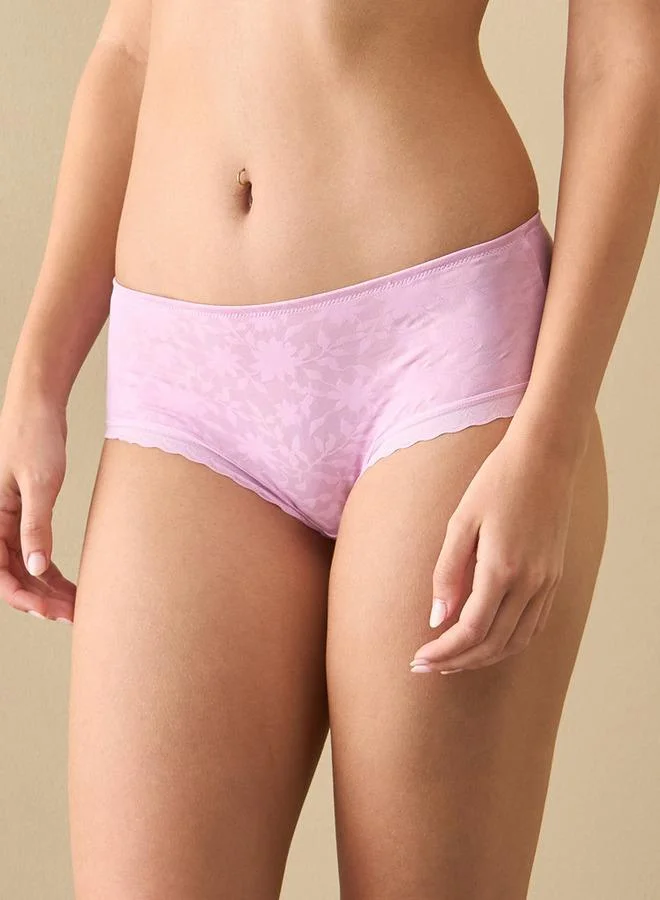 Splash FAV Textured Hipster Briefs with Elasticated Waistband