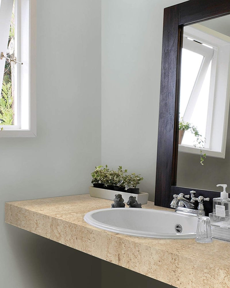 d-c-fix 346-0099 Decorative Self-Adhesive Film, Beige Marble, 17" x 78" Roll - Image 3