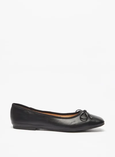Celeste Women Bow Accented Slip On Ballerina Shoes